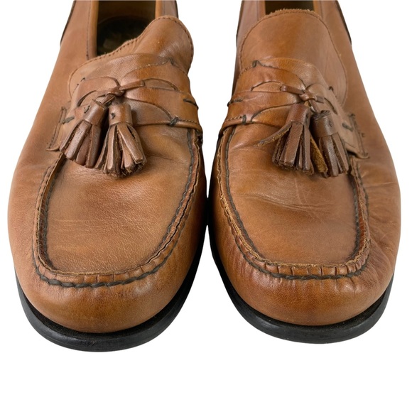 Nunn Bush Tassel Loafers 10M Men's 28.0cm genuine leather brown type Vintage Second Hand